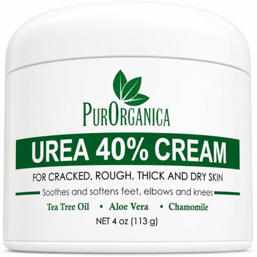Urea Foot Cream 40% for Dry Cracked Heels & Calluses - Soothing Moisturizer