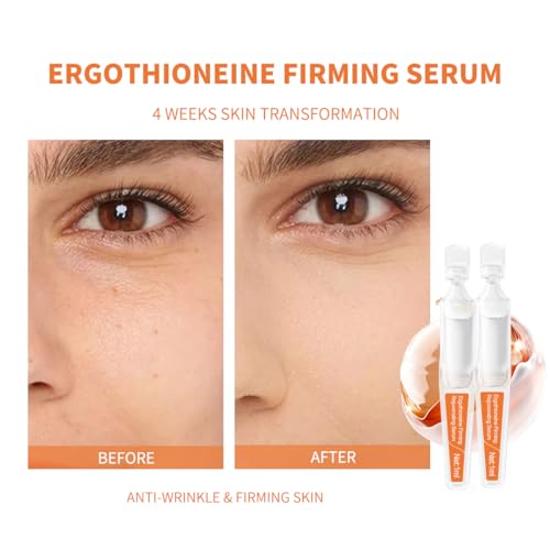 Ergothioneine Serum Ampoules 1.01 Fl Oz - Anti-Aging Face Serum for All Skin Types