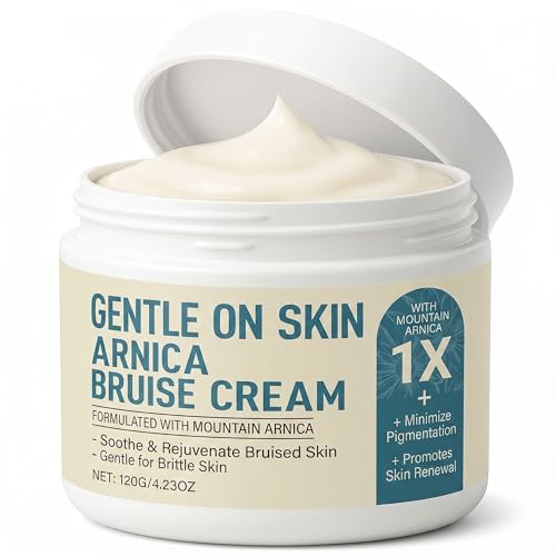 Arnica Bruise Cream with Vitamins K, C & E - Supports Skin Healing, 4.23 oz