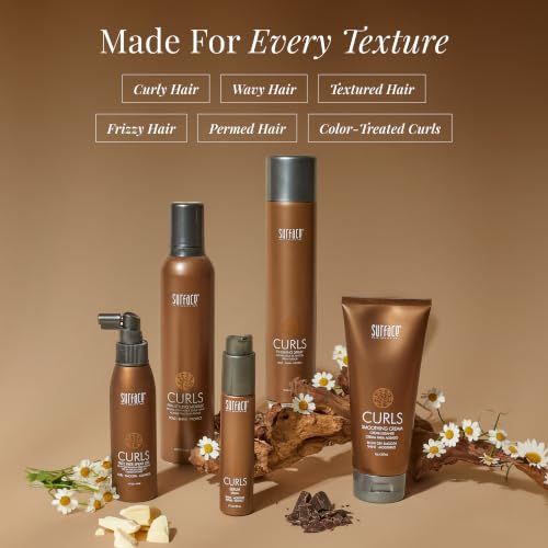 Curl Defining Hair Cream Wax with Shea & Cocoa Butter - Shine & Texture, 4 Fl Oz