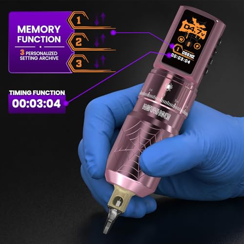 Wireless Tattoo Battery Pack 2x 2300mAh for Tattoo Machines
