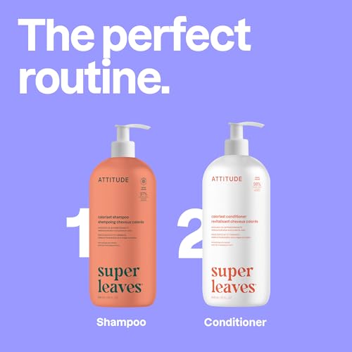 BIO SPECTRA ATTITUDE Color Safe Hair Conditioner 32oz for Vibrant Color & Shine