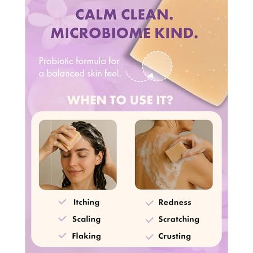 Massey¡¯s CF 100% Natural Probiotic Soap - Powerful Tea Tree and Lemon Body Soap - 4oz Lemon Scent