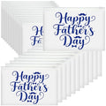 Kacctyen 150 Pcs Happy Father's Day Waterproof Cosmetic & Toiletry Bags Bulk Gifts for Dad