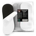 Bronze Tan Sticky Pads for Feet ? 25 Pairs, Disposable & Hygienic Non-Slip Pads ? Eco-Friendly Tanning Foot Protectors for Sunless or Self-Tanning at Home or Salon