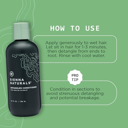 Moisturizing Hair Conditioner for All Hair Types - Vegan, Natural Ingredients, 11 Fl Oz