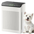 Evalit Ivory Pet-Style HEPA Air Purifier for Large Rooms Up to 2200 sq ft