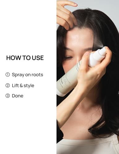 CHAHONG Volume Hair Spray for Fine Hair Root Lift & Curl Hold 4.05 oz