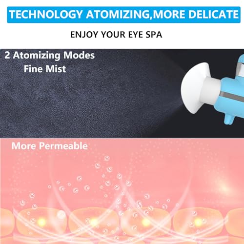 Heated Eye mask and Eye Steamer with mosit Heat for Dry Eyes,Stye