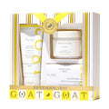 Pure 3-Piece Body Care Set with Goat Milk Soap, Body Cream & Hand Cream - Fragrance Free