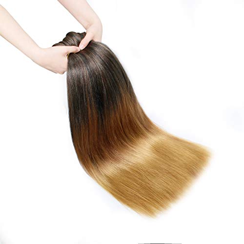 Pre-Stretched Ombre Braiding Hair Extensions 26 Inches - 8 Bundles, Yaki Texture, Itch-Free, Easy Install, Variations 1B/27/30#