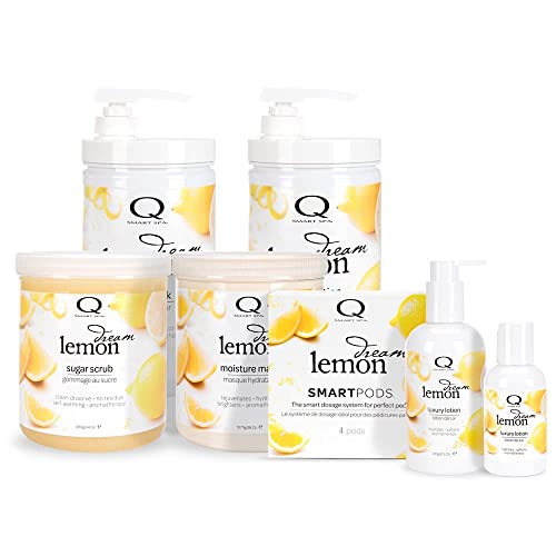Qtica Smart Spa Sugar Scrub (Lemon Dream, 44oz)