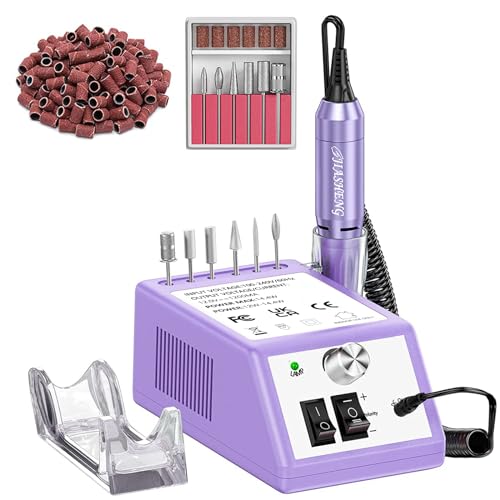 Professional Nail Drill 20000rpm Violet - Electric Manicure & Pedicure Machine