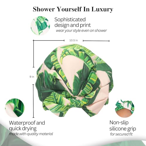 Shower Puffs and Premium Exfoliating Facial Loofah for Men and Women-Elastic Hand Strap Body Brush to Soothe, Cleanse Your Skin