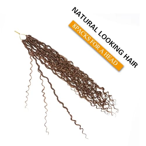 Goddess Faux Locs Crochet Hair 20 Inch Pack of 8 for Women - #30