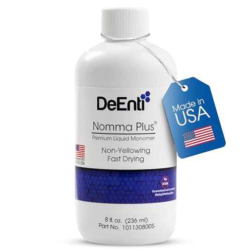 DeEnti Nomma Plus Acrylic Monomer Liquid 8oz for Nails, EMA Nail Monomer