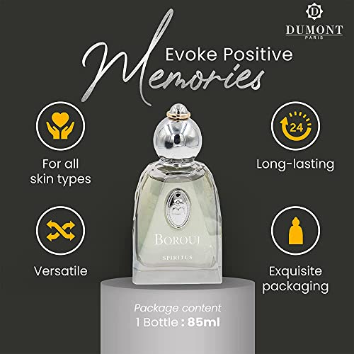 Unisex Long Lasting Floral Amber Musk Perfume - 85ml Eau de Parfum