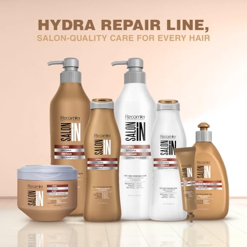 Hydrating Hair Repair Shampoo & Conditioner Set for Dry Damaged Hair - 10.1Oz