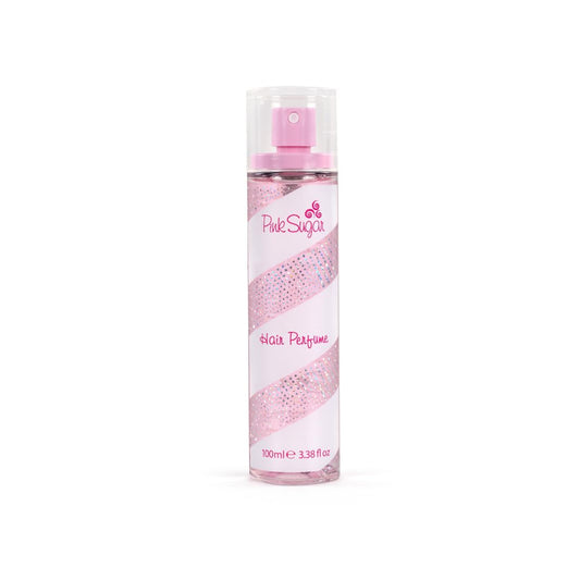 Pink Sugar Hair Perfume for Women, Body Mist Fragrance, Floral + Fruity, Notes of Raspberry, Cotton Candy, and Vanilla, Sweet and Light Scent, 3.38 Fl. Oz