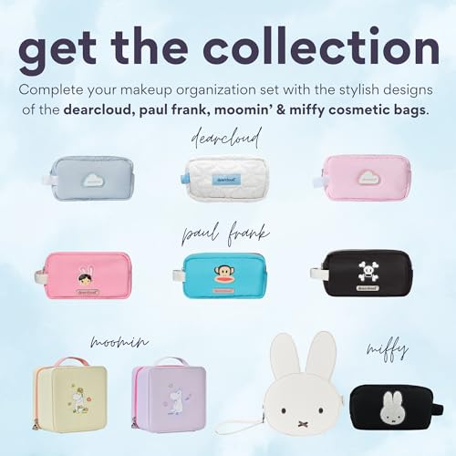 dearcloud Paul Frank Julius Cosmetics Bag - Lightweight Makeup Bag & Travel Organizer (Julius)