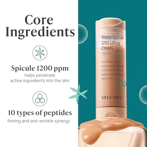 Nano Needle Lifting Cream with Peptides - Anti-Aging Wrinkle Moisturizer for Firming & Hydration, 50ml