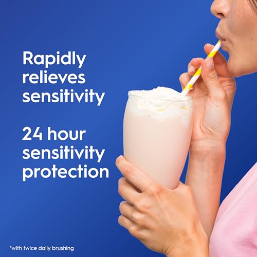 Crest Sensitive & Gum Toothpaste 4.8 oz Pack of 3 - Relieves Sensitivity, Strengthens Gums, Anticavity