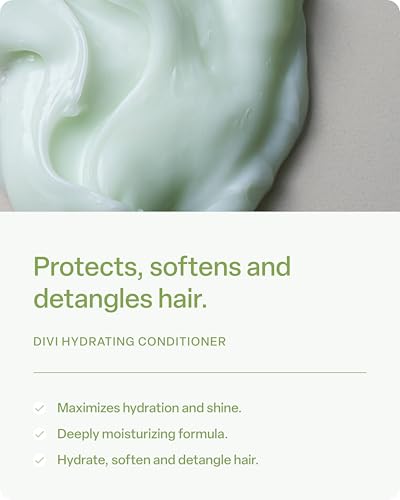 divi Hydrating Conditioner 12 fl oz - For Medium to Thick Hair with Coconut Oil