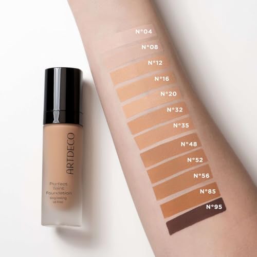 ARTDECO Perfect Teint Foundation Pure Porcelain N°04 0.67 Fl Oz Lightweight Medium to Full Coverage
