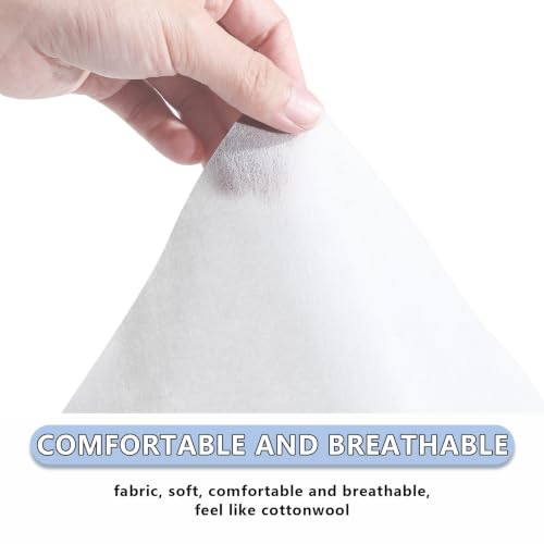 300PCS Disposable Face Cradle Covers - Soft, Non-Sticking, Medical-Grade for Massage Tables & Chairs