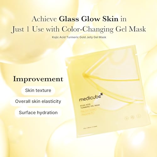 Color-Changing Jelly Mask Duo with PDRN & Kojic Acid for Brightening & Hydration