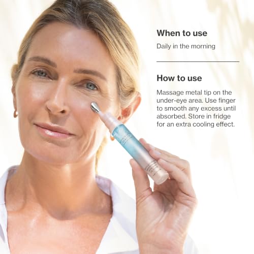 Hydrating Eye Serum for Tired Eyes - Cooling Gel, 0.5 Oz