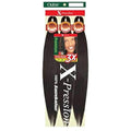 Pre-Stretched Synthetic Braiding Hair XPRESSION 3X 42 Inch Pack of 4