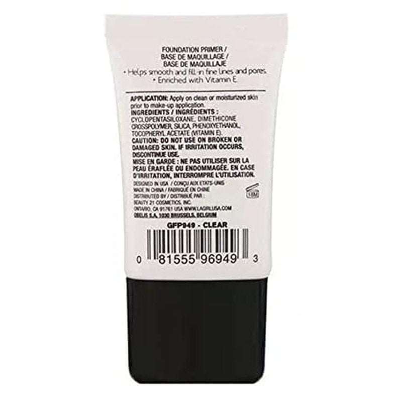 L.A. Girl High Definition Smoothing Face Primer With Vitamin E, Assortment, 0.5 Fl Oz (Pack of 3)