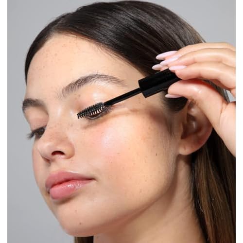 Cliganic Organic Castor Oil, 100% Pure (32oz with Eyelash Kit) - For Eyelashes, Eyebrows, Hair & Skin | Natural Cold Pressed Unrefined Hexane-Free