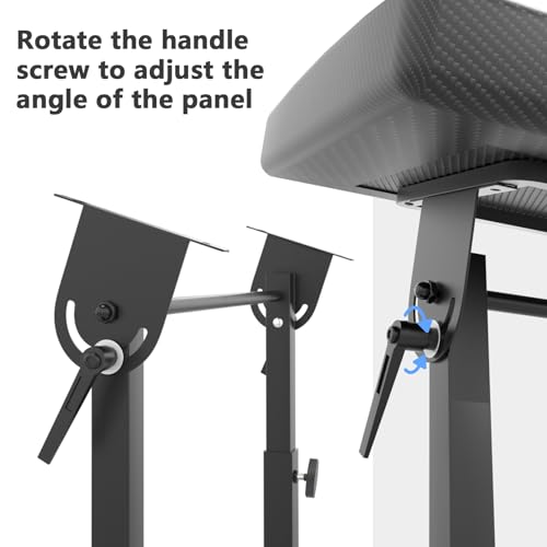 Tattoo Armrest Stand with Adjustable Height and Tilt - Supports Arms, Legs, Hands