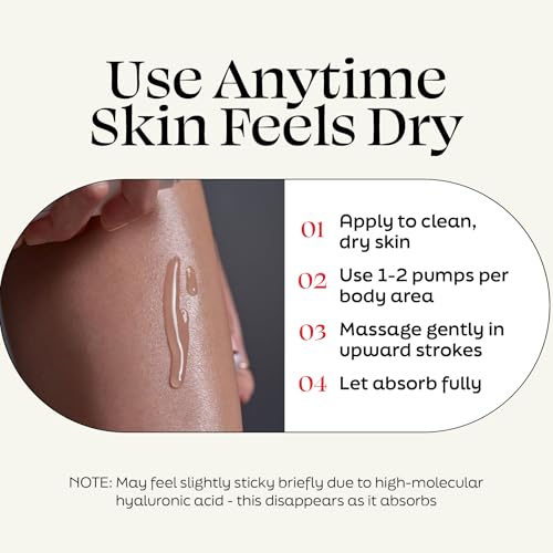 Hydrating Body Lotion with 5-ALA & Hyaluronic Acid – Nourishing, Fast-Absorbing, Fragrance-Free, 3.4 Fl Oz