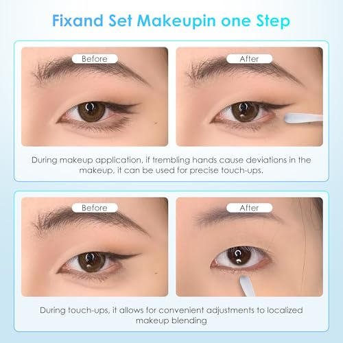 Makeup Remover Cotton Swabs, 4-Pack x 50 Count, Eye & Lip Sticks remover With White Lily, Liquid-Filled Makeup Remover Swabs, Space Saving and Travel Essentials