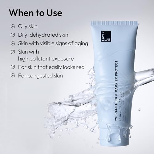 Blue Panthenol Barrier Foam Cleanser - Deep Pore Face Wash 5.07 fl oz - Variation of THIS listing