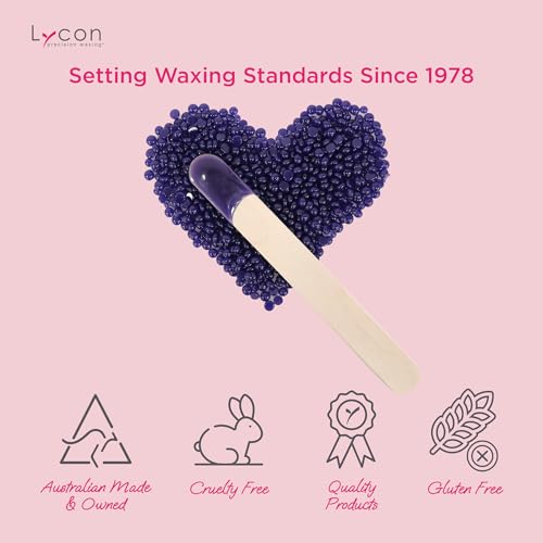 Lycon Azulene Magic Strip Wax for Hair Removal, Soft Wax for Gentle Use Over Larger Areas, Professional-Grade Soothing Formula, Suitable for Sensitive Skin, 800ml