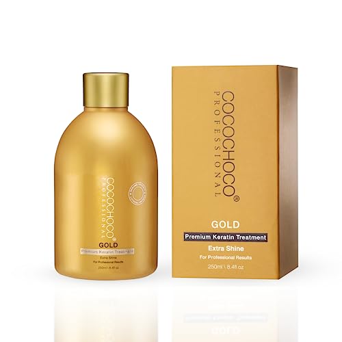 Cocochoco Gold Keratin Hair Treatment 250ml - Smoothing & Glossy Finish