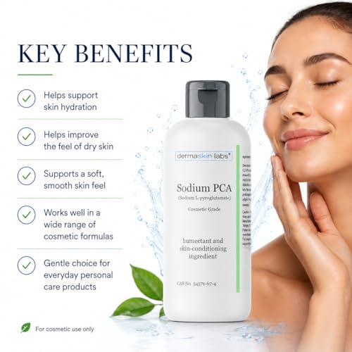 Dermaskin Labs Sodium PCA 4 Fl Oz Hydrating Skin & Hair Moisturizer
