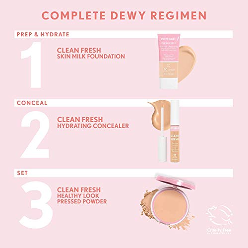 COVERGIRL Clean Fresh Hydrating Concealer, Deep, 0.23 Fl Oz (Pack of 2)