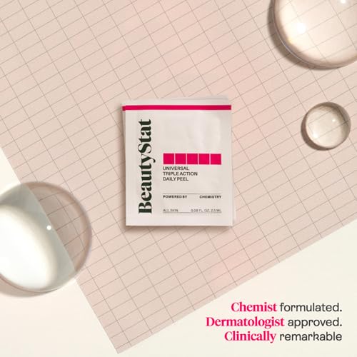BeautyStat Exfoliating Peel Pads - 10 Count AHA BHA Chemical Face Peel