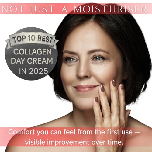 Retinol, 5 Peptides & Collagen Face Cream ? Korean-Inspired Skincare Anti-Aging Day & Night Moisturizer with Hyaluronic Acid, Ceramides & Niacinamide Face, Neck & D?collet? 1.7 fl oz