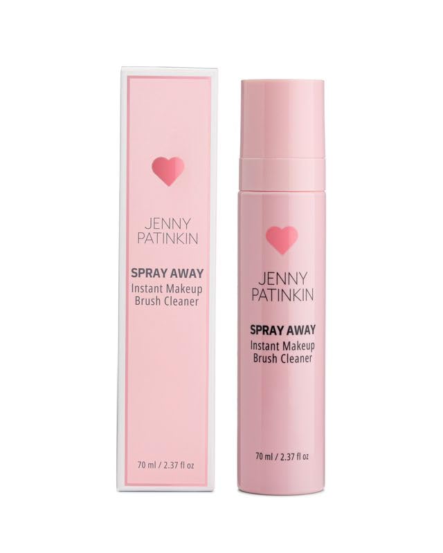 Jenny Patinkin Instant Makeup Brush Cleaner Spray, Sanitize & Dry in Seconds, Travel-Size