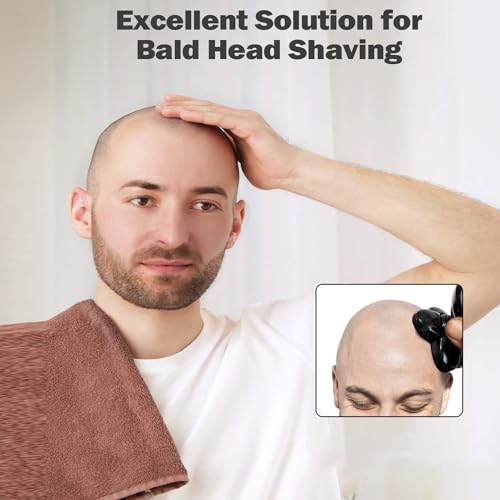 4 Pack Replacement Heads for Microtouch Titanium Shaver - Compatible with Pro Balding Men