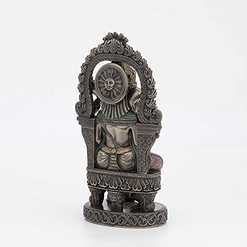 Veronese Design Lord Ganesha Sitting Statue | Hindu Elephant God Decor
