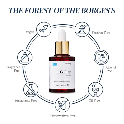 EGF Serum (10 ppm) 1 Fl. Oz. 30ml Epidermal Growth Factor, face serum, cosmetic ingredients for skin serum korean egf growth factor egf ample after microneedling