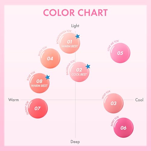 Amuse SEOUL Cheek Tok Tok Liquid Blush (03 Whip Tok)