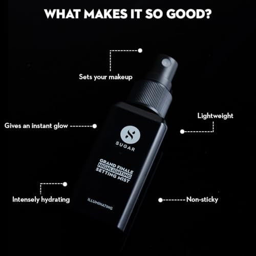 SUGAR Cosmetics Grand Finale Highlighting Setting Mist Face Mist, Highlighting Finish